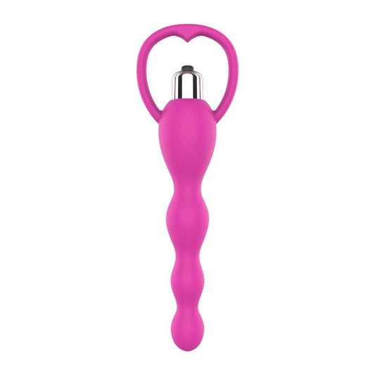 Anal Chain with Vibration Pink