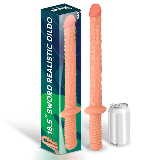 Blade Realistic Dildo Sword 18.5 Flesh